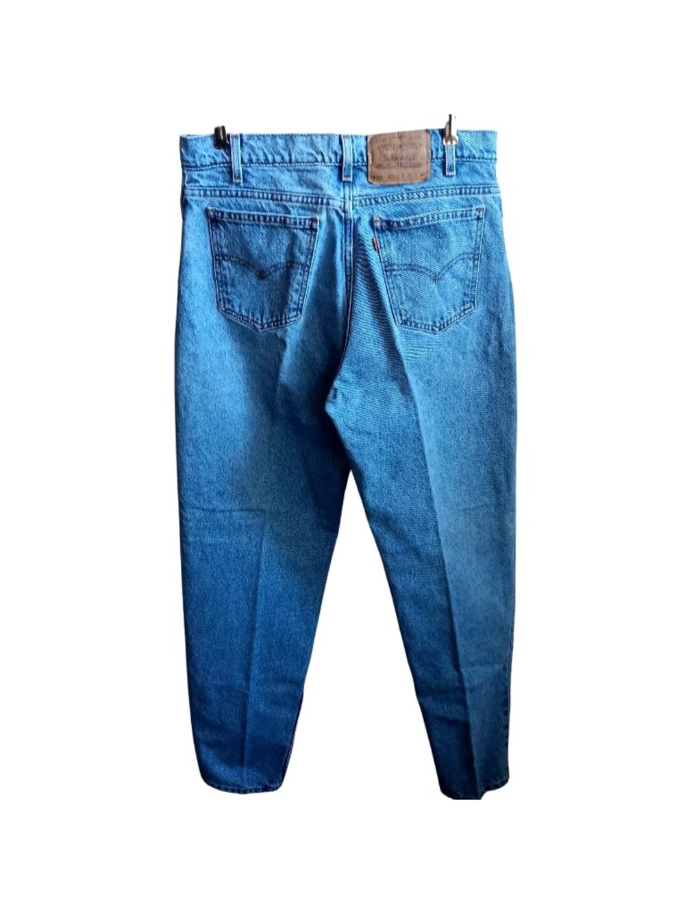 Vtg 34x34 Mens Levis 550 Jeans Relaxed Fit Tapered Leg Denim Classic Style USA
